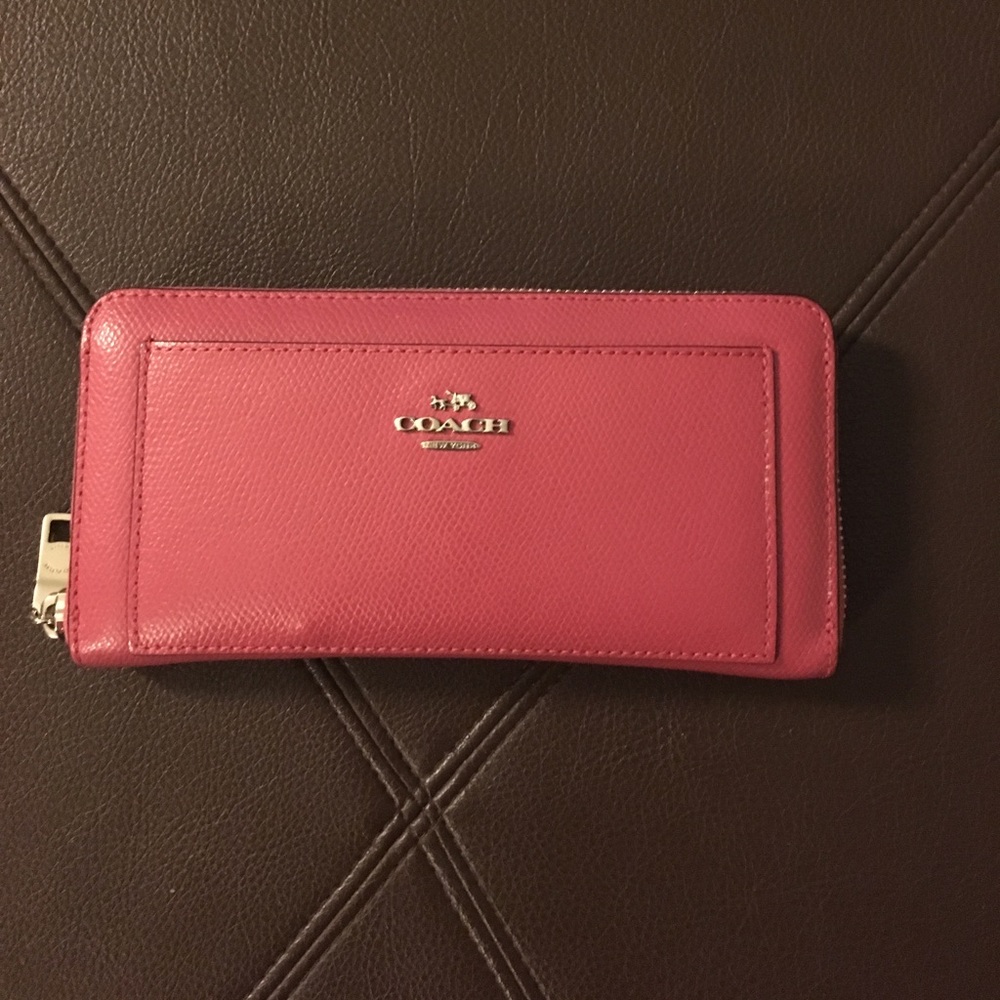 Pink Coach wallet